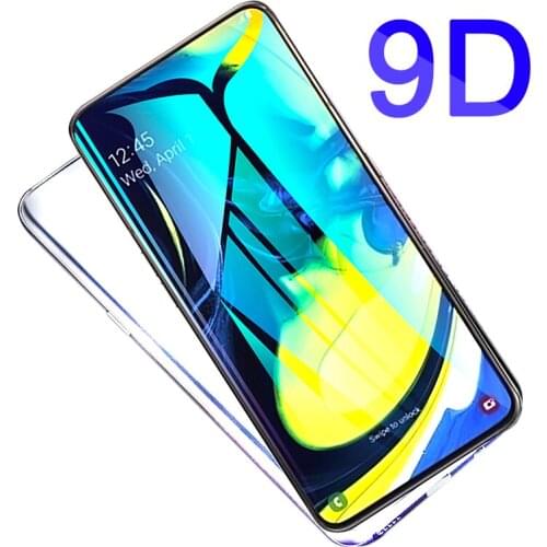 9D Tempered Glass Protector For Samsung Galaxy A7 A750F A10 A20 A30 A40 A50 A60 A70 A80 A90 2019 Screen Protective Film