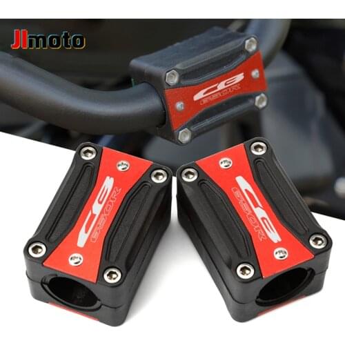 For HONDA CB650R CB125R CB300R CB400X CB500F/X Universal Motorcycle Engine Crash Bar Protection Bumper Decorative Guard Block