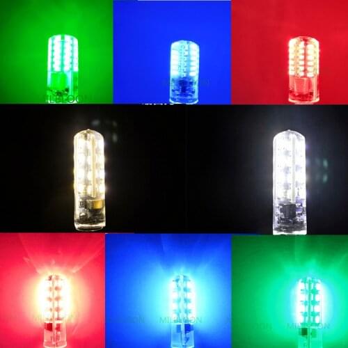 10pcs/lot Led G4 12v blue light bulb G4 24v blue LED 24v g4 blue led free g4 blue 12v G4 LED RED 220V BLUE g4 220v green 12v led