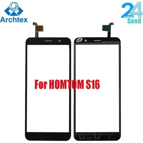 For Original HOMTOM S16 Touch Screen Panel Glass Lens Digitizer Sensor for HOMTOM S16 Touch TP +Tools 100% Test Stock