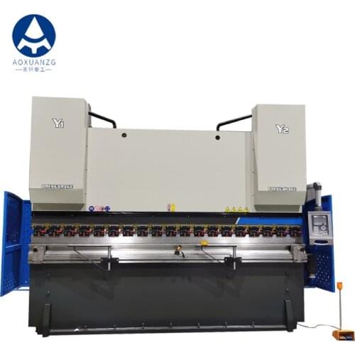 Good Price cnc press brake bending machine with DA52S 3+1 axis Sheet steel