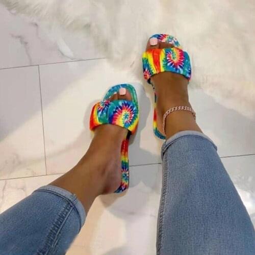 Summer 2021 New Casual Home Durable Sandals African Style Fold Ieather Outdoor Wild Beach Non-Slip Women Flat Slippers Size36-43
