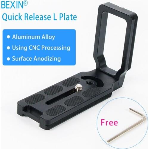 MPU100 Quick Release L Plate Bracket for Camera Benro Arca Swiss High Quality Photography Accessories