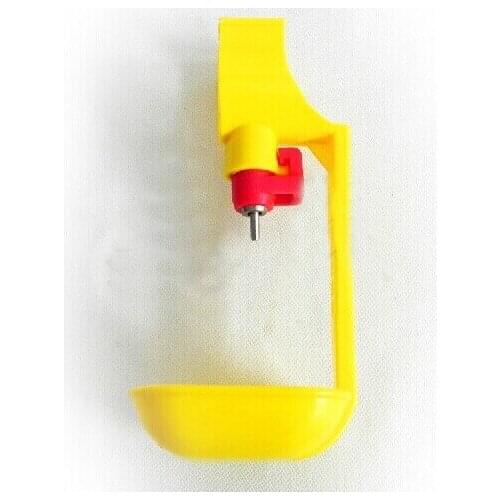 NEW POULTRY NIPPLE DRIP CATCHING CUP ATTACHES TO 3/4" PVC PIPE CHICKEN COOP DRINKER