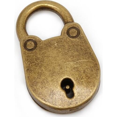 Vintage Old Antique Style Mini Archaize Padlocks Key Lock With key (Lot Of 3) 83XA