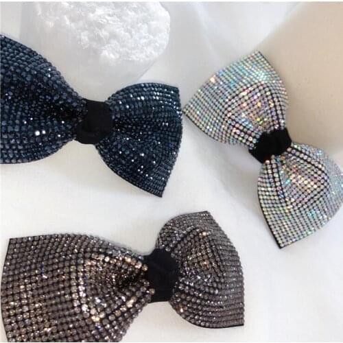 Rinestone hair clips Embroidery Hair Clip Hairgrip Holiday Gifts Women Hair Pins Wedding Hair Accessories