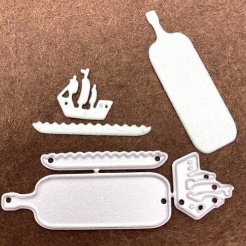 2020 boat Metal Cutting Dies DIY Scrapbooking Paper Photo Album Crafts Knife Mould Cards Embossing Mold Stencils for Decor