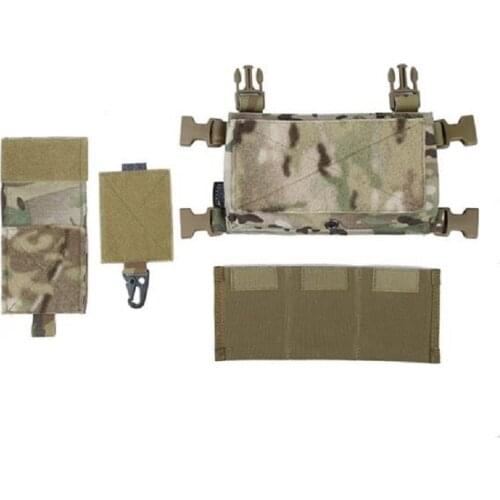 TMC3119 Tactical Vest Hunting MCR Front Set Multicam for Tactical Vest Chest Rig