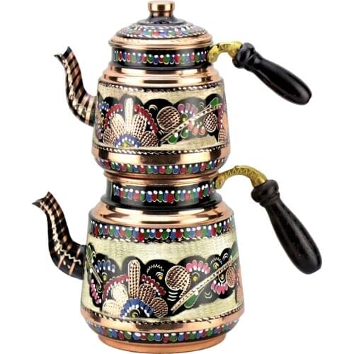 Morya Tea Pots Tea Infuser Copper Teapot Tea Set Tea Pot Tea Sets Teapot Set Teapot Warmer Coffee Teaware Turkish Tea Set Kettle