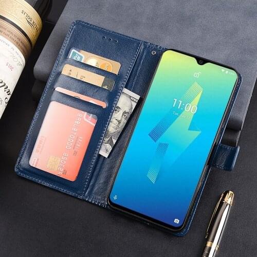 Flip Wallet Case For Wiko Power U10 Leather Cover For Wiko Power U20 Phone Case Funda Capa Coque