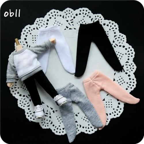 D03-P084 children handmade toy 1/12 ob11 GCS BJD.SD Doll Accessories doll clothes colorful Leggings 1pcs