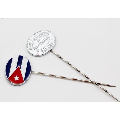 Stainless Steel Cigar Needle Metal Portable Cigarette Draw Tool Tobacco Dredge Loose Perfect Cigars Enhancer Smoking Accessories