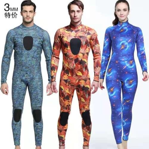 MYLEDI Camouflage Wetsuits 3MM Neoprene Swimming Snorkeling Spearfishing Scuba Underwater Hunting Winter Warm Diving Suits