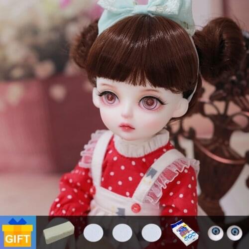 LCC Macaron 1/6 Doll BJD Resin cute style dolls fullset complete professional makeup Toy Gifts movable joint doll
