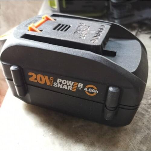 Cheapest LED 2000mah 4000mah Li-ion Battery for Worx 20v worx 3520 3525 3575 3578 2A 6A 100-240 Charger for WA3742 WA3835 WA3847