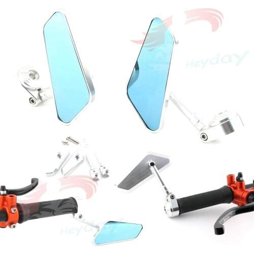 CNC Motorcycle Mirror Handle Bar End Rearview Mirrors For Kawasaki ninja125 ninja650 ninja 650 ninja 125