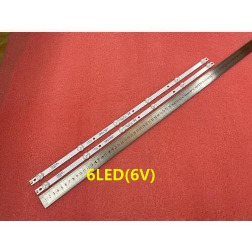 New 2 PCS 6LED 583mm LED backlight strip for TX-32ER250ZZ 4708-K32WDC-A2113N01 A1113N01 K320WDC2B K320WDC1 A2 K320WDC1176021
