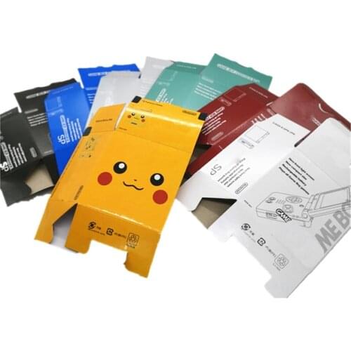 New Packing Boxes for GBA SP Game Console protect box Packing Carton