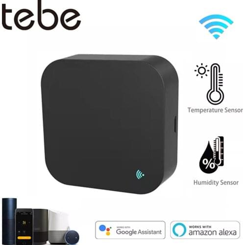 Tebe IR Remote Control WiFi Smart Home Automation Universal Infrared Remote Control for TV DVD AC Light with Alexa Google Home