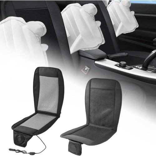 12V Auto Interior Seat Cooler Cushion Cover Summer Cooling Chair Fan Pad Ventilation Car Accessories