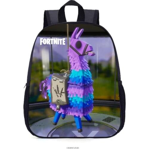 Game Character Fortnite School Bag Printed Fortress Night Kids Cartoon Schoolbag Battle Royale Backpack Travel Kids Student Bag