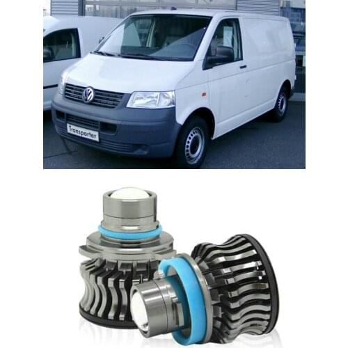 Super Bright Fog lamp Light For VW t5 transporter mk5 Van 7HA 7HH 7EA 7EH 2003.04 - 2009.11 error free Canbus 2400LM 50w