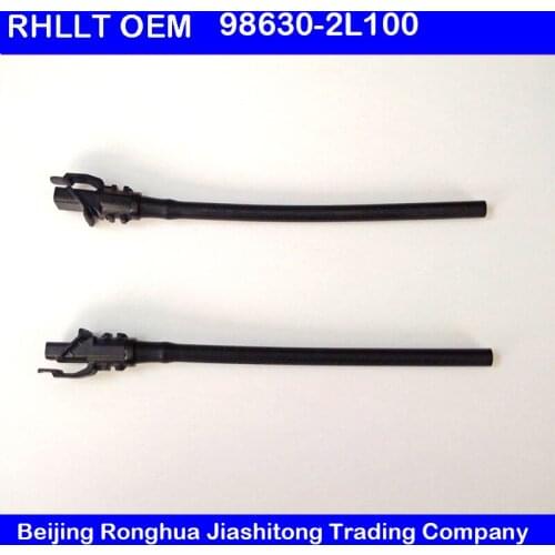 2PCS NOZZLE ASSY WINDSHIELD WASHER for Hyundai I30 For Kia Cadenza K7 10-16 OEM 986302L100 98630-2L100