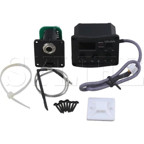 AEQ-200T Guitar Preamp Amplifier Equalizer Pickup for Acoustic Ukulele