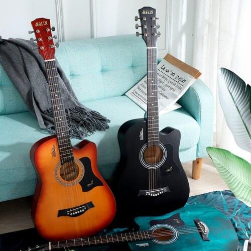 38/41 inch Guitar 6 String Folk Pop Guitar Acoustic Guitar Solid Wood Guitarra Professional Guitarra Send Accessories AGT160