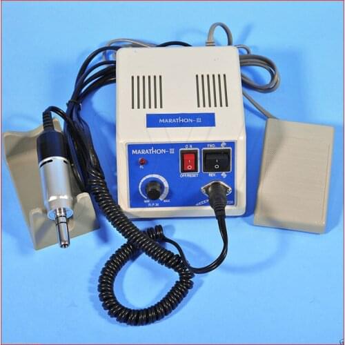 Dental Lab MARATHON Electric Micromotor N3 + 35K RPM Polisher 220V/110V
