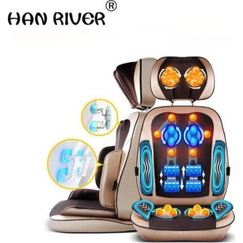 HANRIVER 6D Cervical back massage device neck massage pad waist full-body multifunctional household pillow massage cushion