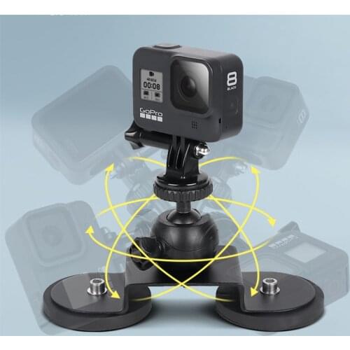 Camera Suction Holder Mount for Dji Osmo Action Gopro Eken Sucker Holder Car Holder Mount Glass Suction Cup