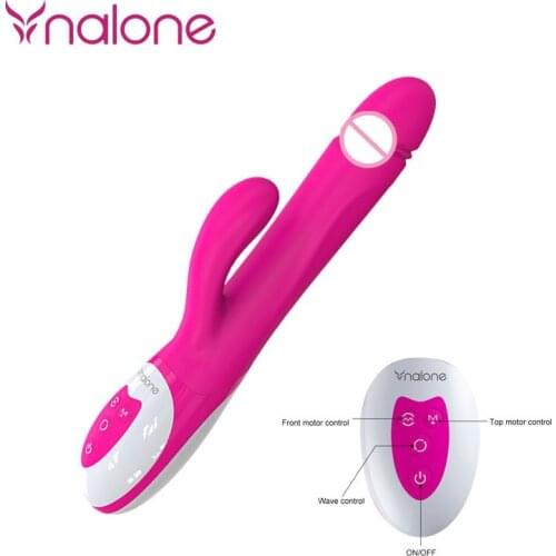 Nalone Powerful Rotation Vibrator Women G Spot Stimulator USB Rechargeable Dildo Vibrators Vibrating Massager Female Sex Toys