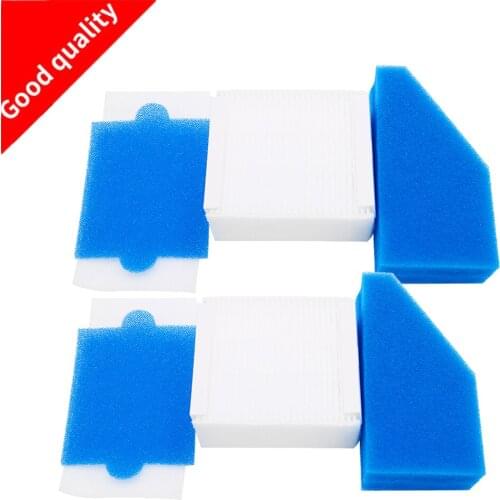 2 set Vacuum Cleaner Foam Filter Set Replacements dust cleaning filter kits for Thomas 787241, 787 241, 99 filter accessories