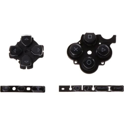 New Control Left Right Home Start Keypad Set Buttons Kit Replacement for PSP3000