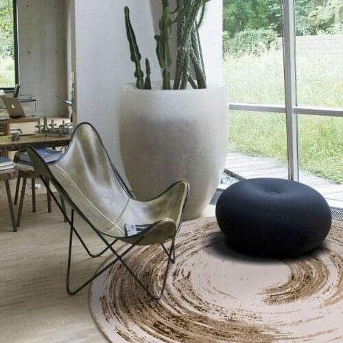 NEW Nordic Abstract Round Shaped Living room Rug ,Big size Decoration Office Carpet, hotel Carpet, INS popular bedroom floor mat