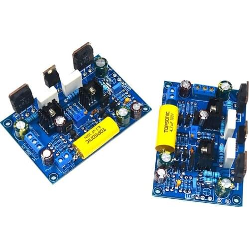 AIYIMA 1 Pair Sound Amplifier Board Amp K851 FET Class A Audio 100Wx2 Mini Amplificador For Speaker Home Sound Theater
