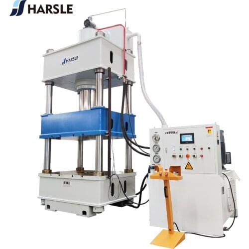 Y27 400t steel metal dish end stamping flanging hydraulic press machine