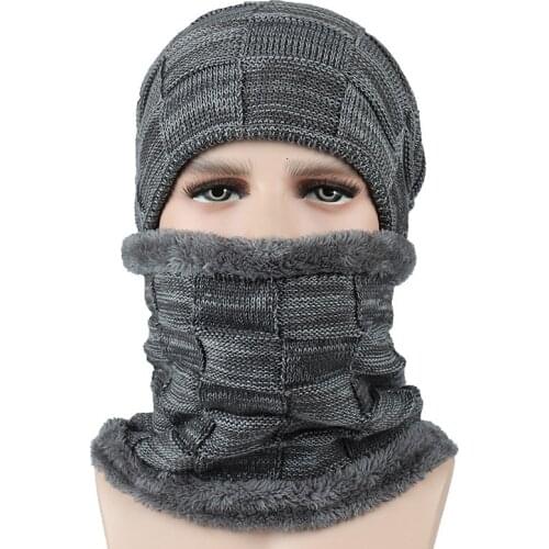 Men/women Thicken Outdoor Caps Winter Warm Beanies Hats Acrylic Skullies Hip Hop Soft Velvet Knitted Hat Female Cap Accessory