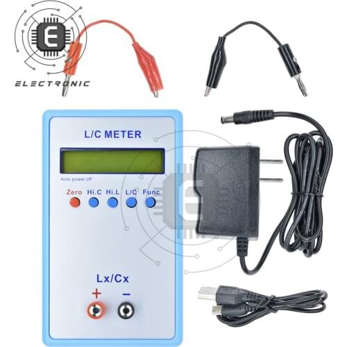 LC-200A High Precision Digital LCD Capacitance Inductance Meter LC Meter 1pF-100mF 1uH-100H