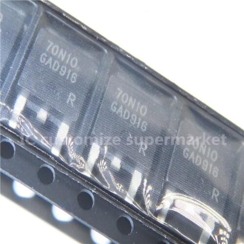 10PCS/LOT NWE 70N10 SPD70N10 TO-252 100V 70A SMD Transistor