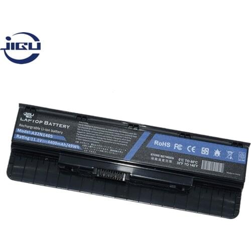 JIGU 6CELLS Laptop Battery A32LI9H A32N1405 A32N14O5 For ASUS G551 G551J G551JK G551JM G551JW G58JM G771 N751JK N551VW N751