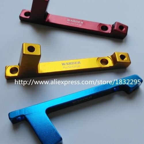 1PCS Mountain Bikes Bicycles Disc Brake Adapter WDA-07 PM/A (suitable for 180 rotors front and rear wheel) bicycle Parts