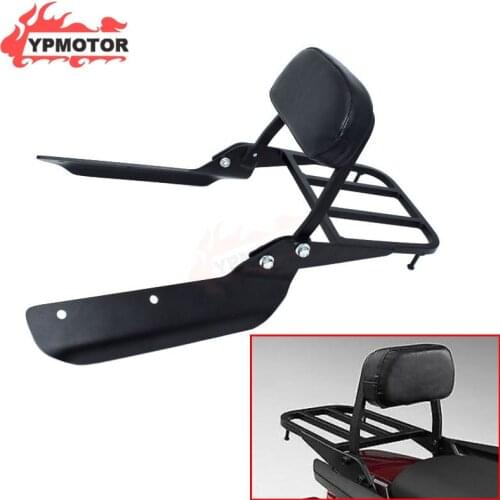 CTX700 14-18 Black Motorcycle Backrest Sissy Bar Luggage Rack Rear Carrier For Honda CTX 700 CTX700D CTX700N CTX700ND 2014-2018