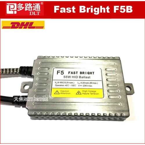 10 X AC ballast DLT F5B fast bright ballast digital ignition blocks 55W DLT ballast for hid bulb Cnlight H1 H7 DLT H11 D2S YEAKY