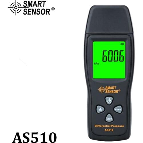 Manometer Digital air pressure Differential Pressure Meter 0-100 hPa/0-45.15 in H2O digital negative vacuum pressure gauge meter