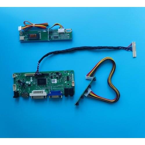 For LP150X08-A3KB Screen panel VGA HDMI 1024x768 1 Lamps LCD DVI Controller board Monitor Kit 30pin LVDS 15"