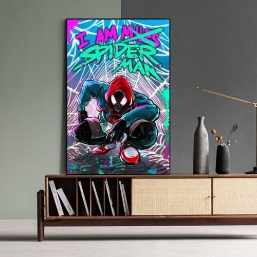 Marvel Avengers Spiderman Canvas Painting Spiderman Movie Prints Poster Wall Art Poster Gift Ideas Boys Girls Home Decor