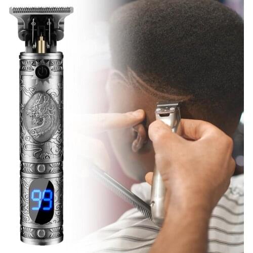 LCD Display Hair Clipper Beard Trimmer Rechargeable Wireless Electric Shaver Coiffeur Hair Cutting Machine Shaving Razor Mower