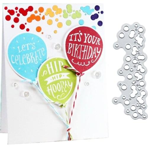 Julyarts Metal Scrapbooking Cutting Dies Circle Spots Fustelle Metalliche Per Scrapbooking Knife Mould